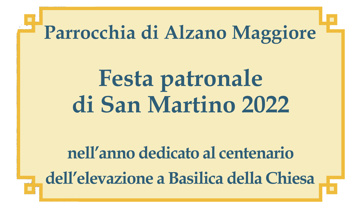 Festa Patronale di San Martino 2022