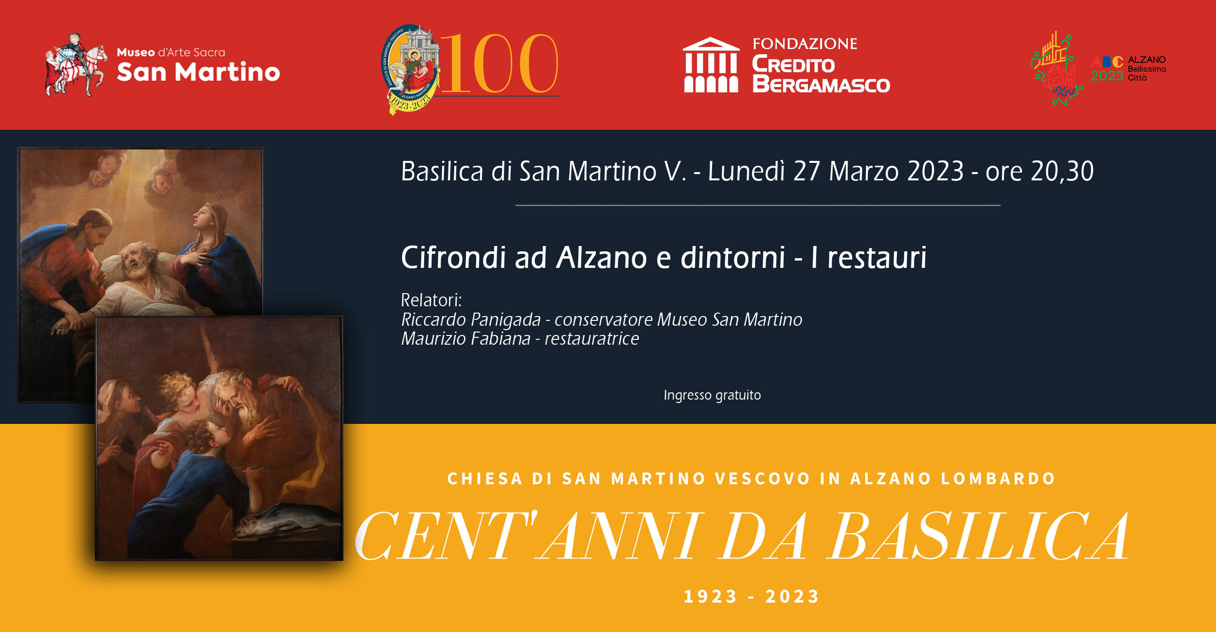 Cifrondi ad Alzano e dintorni - I restauri